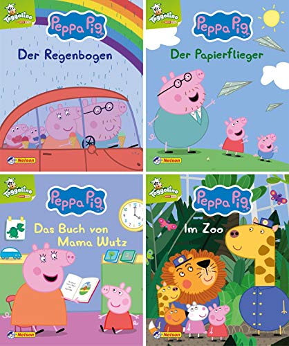 Korda, S: Nelson Mini-Bücher: 4er Peppa 9-12