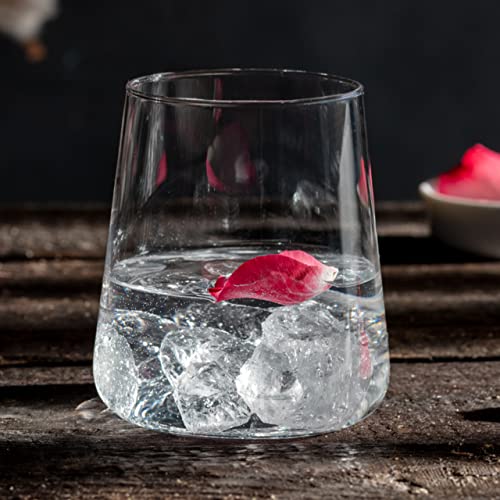 Krosno Vasos de Agua Gin Tumbler | Conjunto 6 Piezas | 380 ML | Avant-Garde Collection | Perfectos para Uso en Casa, Restaurante y en Fiestas | Apto para Microondas y Lavavajillas