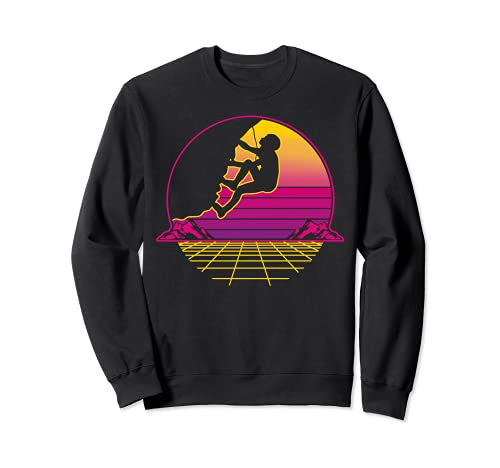 La escalada en roca es un regalo retro vintage Sudadera