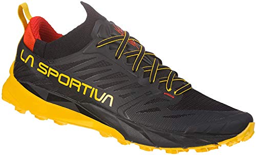 LA SPORTIVA Kaptiva, Zapatillas de Trail Running Hombre, Black/Yellow, 41.5 EU