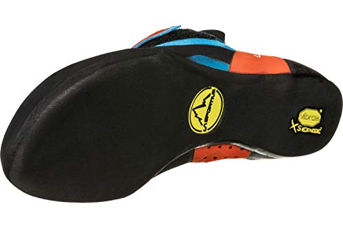 LA SPORTIVA Katana Tangerine/Tropic Blue, Zapatillas de Escalada Unisex Adulto, 44 EU