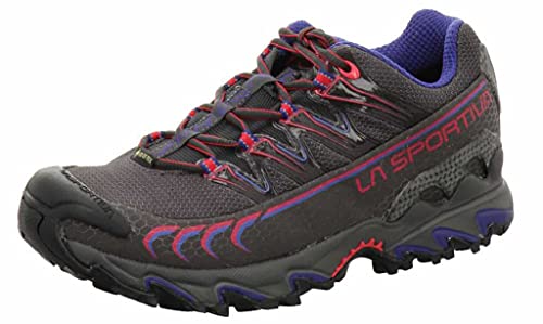 LA SPORTIVA Ultra Raptor Woman GTX, Zapatillas de Trail Running Mujer, Carbon/Love Potion, 42 EU