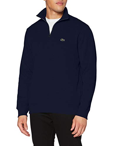 Lacoste SH1927, Sudadera Hombre, Azul (Marine), XL