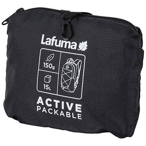 Lafuma – Active Packable – Mochila compacta para el senderismo y los viajes - Volumen de 15 L - Negro