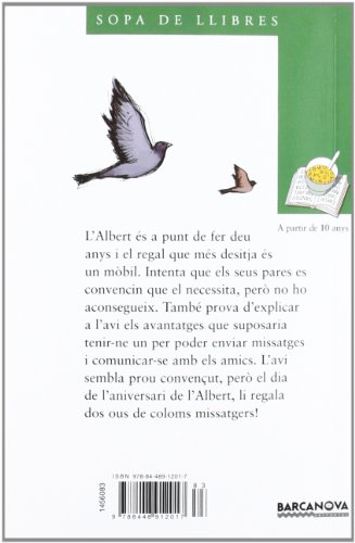 L'Albert i els coloms missatgers (Llibres infantils i juvenils - Sopa de llibres. Sèrie verda)