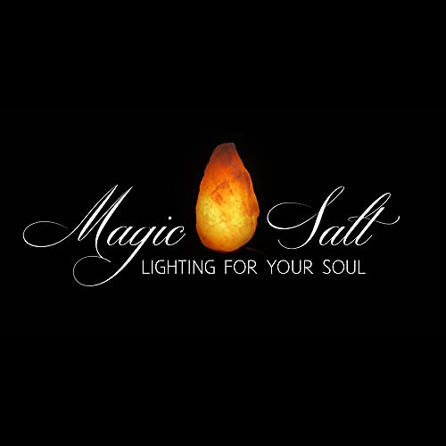 Lámpara de Sal del Himalaya 2-3kg + 2 portavelas - Magic Salt® Lighting for Your Soul