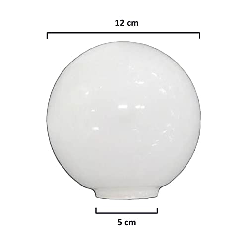 LB Tulipa de Cristal Bola Opal de 12 cm Boca de 5cm LTDE 100-11