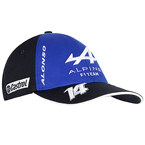 Le Coq Sportif Gorra Alpine Cap Double Pilote para Adulto/Unisex, Black/Cobalt, Talla única