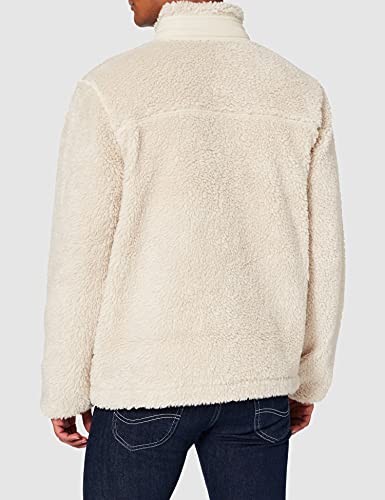 Lee Full Sherpa Jacket Chaqueta, Beige, L para Hombre