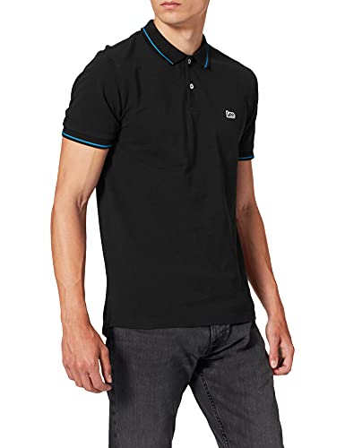 Lee Pique Polo, Polo, Hombre, Negro (Black 01), Large