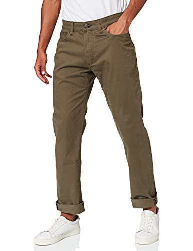 Lee Straight Fit XM 2.0, Pantalones, Hombre, Verde (Forest), 36W/34L