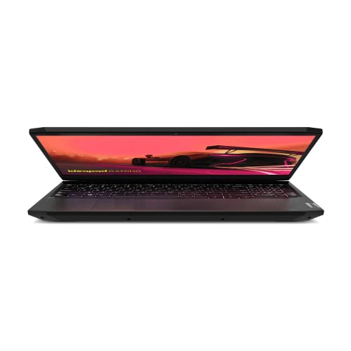 Lenovo IdeaPad Gaming 3 Gen 6 - Ordenador Portátil 15.6" FullHD (AMD Ryzen 5 5600H, 8GB RAM, 512GB SSD, NVIDIA GeForce RTX 3050 4GB GDDR6, Windows 11 Home) Negro Teclado QWERTY Portugués (82K200SDPG)