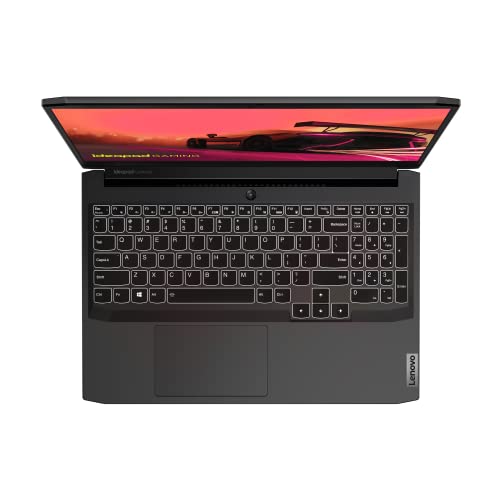 Lenovo IdeaPad Gaming 3 Gen 6 - Ordenador Portátil 15.6" FullHD (AMD Ryzen 5 5600H, 8GB RAM, 512GB SSD, NVIDIA GeForce RTX 3050 4GB GDDR6, Windows 11 Home) Negro Teclado QWERTY Portugués (82K200SDPG)