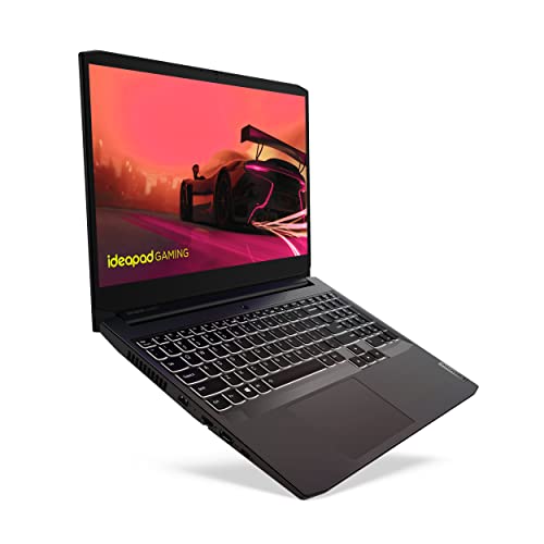 Lenovo IdeaPad Gaming 3 Gen 6 - Ordenador Portátil 15.6" FullHD (AMD Ryzen 5 5600H, 8GB RAM, 512GB SSD, NVIDIA GeForce RTX 3050 4GB GDDR6, Windows 11 Home) Negro Teclado QWERTY Portugués (82K200SDPG)