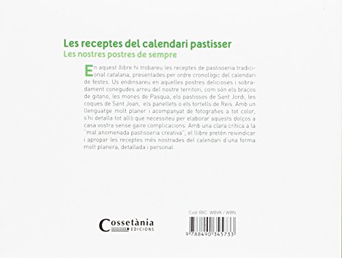 Les Receptes Del Calendari Pastisser: Les nostres postres de sempre: 9 (Escudella)