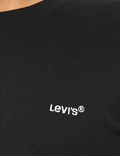 Levi's Big and Tall Big LS Red Tab tee Camiseta, Negro Mineral, XXXL para Hombre