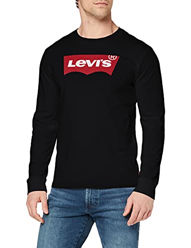 Levi's Graphic tee B Camiseta, Hm LS Better Black, M para Hombre