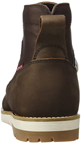 Levi's Jax, Botas de Moda Hombre, Dark Brown, 44 EU