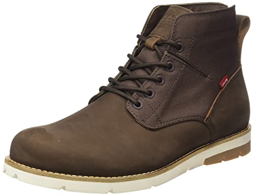 Levi's Jax, Botas de Moda Hombre, Dark Brown, 44 EU