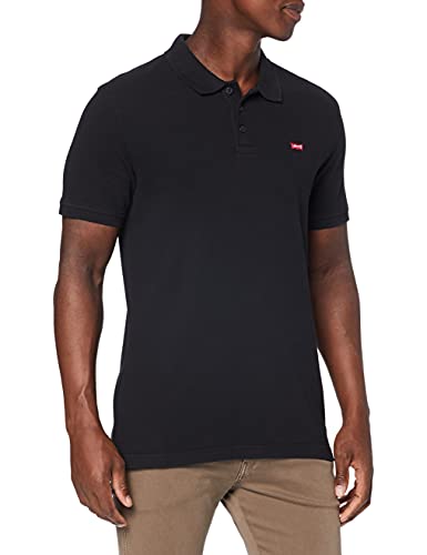 Levi's New Levis Hm Polo, Negro Mineral, XL para Hombre