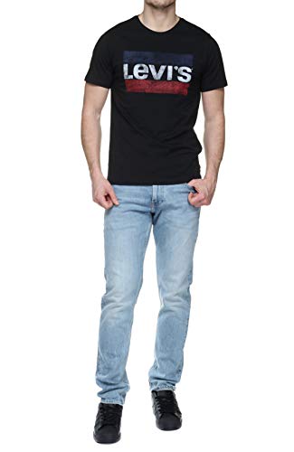 Levi's Sportswear Logo Graphic Camiseta, Negro (Beautiful Black), L para Hombre