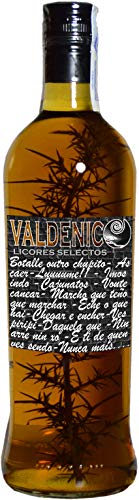 Licor De Toxo Gallego 25% Vol. Valdenico Etiqueta Negra. 70cl.