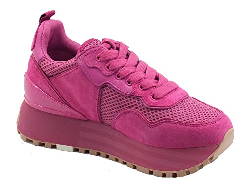 Liu Jo BA2053PX027 - Zapatillas deportivas Fuxia, fucsia, 39 EU