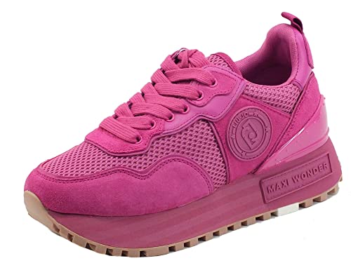 Liu Jo BA2053PX027 - Zapatillas deportivas Fuxia, fucsia, 39 EU