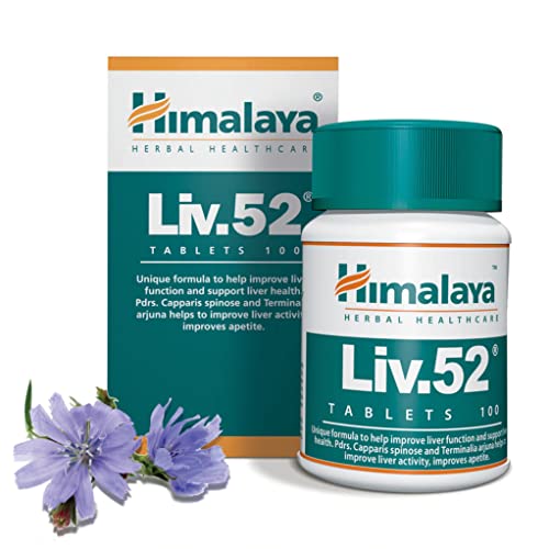 Liv52 100 tabletas ¡Desintoxica y fortalece tu hígado con el suplemento de hierbas más usado Liv. 52 de Himalaya!