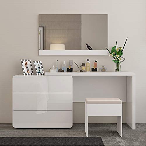 Livelynine 40CMX5M Papel Pintado Blanco Brillo Papel Adhesivo para Muebles Decorativos Vinilos Cocina Blanco Brillante Rollo Vinilo Autoadhesivo Vinilo Blanco Para Muebles Armario Forrar Adesivo