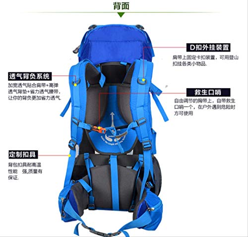 longer 80l Bolsa De Alpinismo De Gran Capacidad Mochila De Deporte Al Aire Libre Bolsa De Viaje Senderismo Tienda De Campaña Mochila