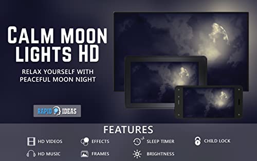 luces de luna tranquilas gratis HD: decora tu habitación con hermosos paisajes románticos en tu televisor HDR 4K, TV 8K y dispositivos de fuego como fondo de pantalla, decoración para las vacaciones d