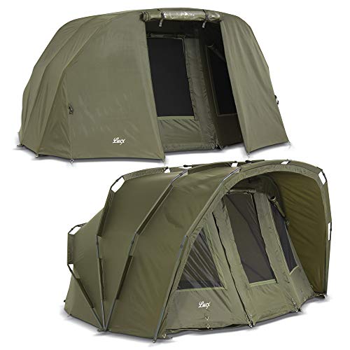 Lucx Bivvy Tiger Set Accesorios para Tienda de, Masculino, Verde Oliva, Large