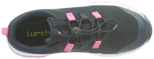 Lurchi Lester-Sympatex, Zapatillas Niñas, Navy Fuchsia, 37 EU