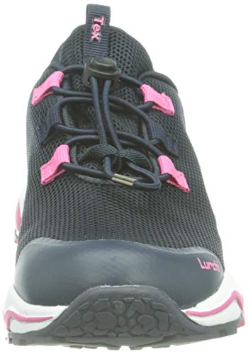 Lurchi Lester-Sympatex, Zapatillas Niñas, Navy Fuchsia, 37 EU