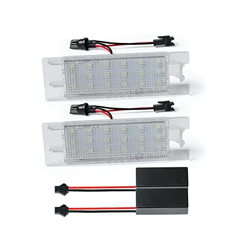 Luz de matrícula LED para Astra H + J, Corsa D, Zafira B, Insignia