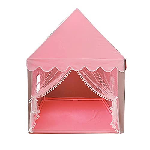 LZL Tienda Playera Interior Tienda de campaña Play Play Tent Fairy Tale Teepee Camping Camping Napping Teepee Tiendas de campaña (Color : Pink)