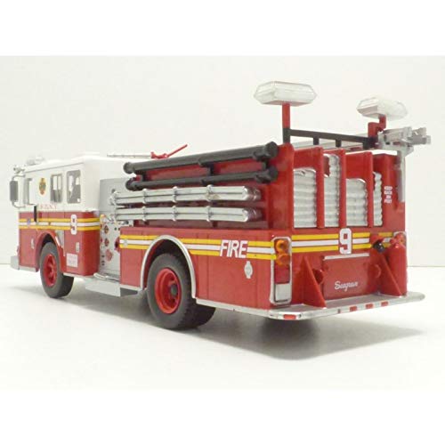 Magazin Camión de bomberos americanos Seagrave Marauder II de Nueva York FDNY 1/43