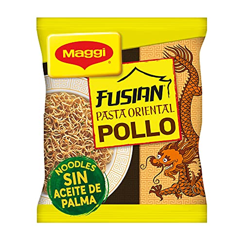 MAGGI FUSIAN Pasta Oriental Noodles Pollo, Fideos Orientales, 71g