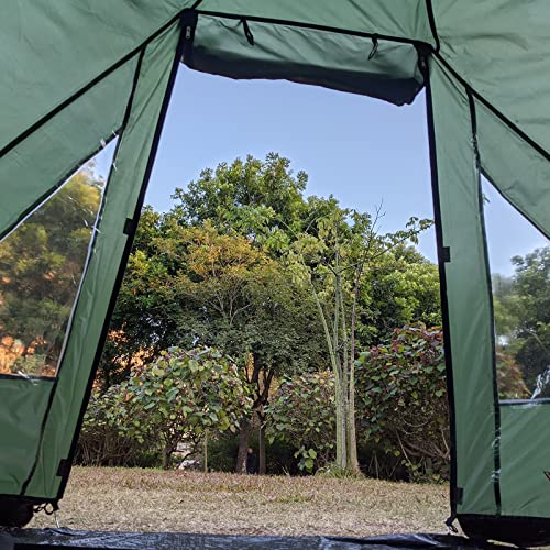 Magic3org Aparejos de pesca carpa carpa bivvy exterior día refugio carpa montaje rápido al aire libre para 1 - 2 personas