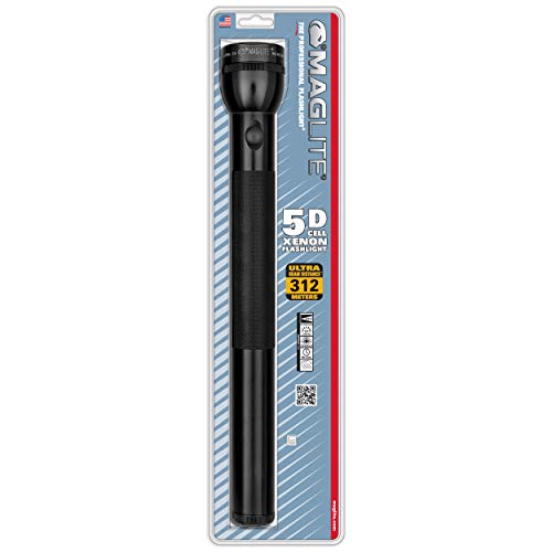 Maglite Standard 5D Linterna, Unisex adulto, Negro, Única