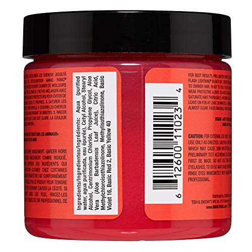 Manic Panic - Pretty Flamingo Classic Creme Vegan Cruelty Free Pink Semi Permanent Hair Dye 118ml