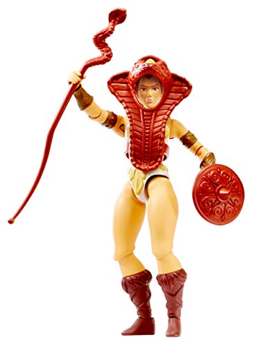 Masters of the Universe- Masters del Universo Los Orígenes Figura de acción de Teela, Color Origins (Mattel GNN91)