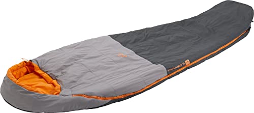 McKINLEY Trekker S 5 IDE I Saco de Dormir, Antracita/Gris Oscuro, 175R