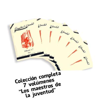 MEGA PACK - Maestros de la Juventud Coleccion Completa de 7 Volumenes para Piano Facil