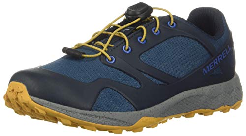 Merrell ALTALIGHT Low A/C WTRPF, Zapatillas para Caminar Niños, Azul (Polar), 31 EU