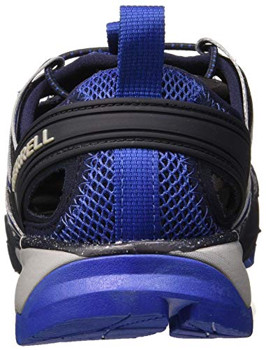 Merrell Choprock Shandal, Zapatillas Impermeables para Hombre, Azul (Navy), 43.5 EU