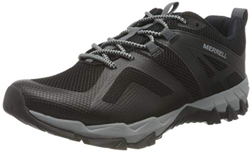 Merrell MERU, Zapatillas para Caminar Hombre, Negro (Black/Monument), 45 EU