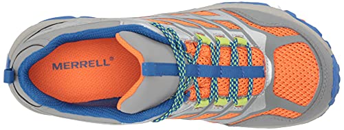 Merrell MOAB FST Low WTRPF, Zapatillas para Caminar Niños, Gris (Grey/Silver/Orange), 30 EU