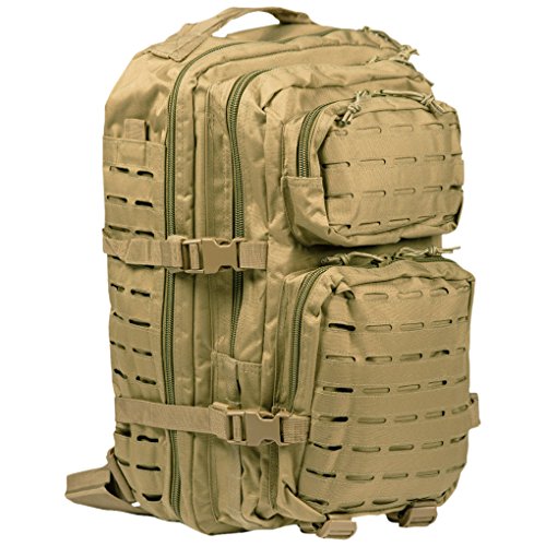 Mil-Tec Mochila US Assault de 20 L Laser Cut Color Coyote